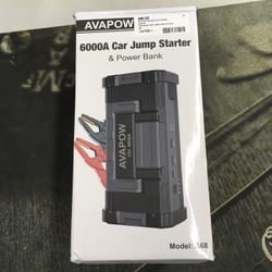Avapow 6000A Car Jump Starter