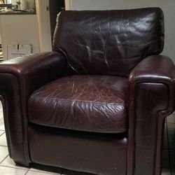 Free Leather Sofa, Chairs, Loveseats, Ottoman 