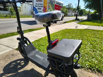 New electric scooter escooter 22mph 45 mile range double range battery