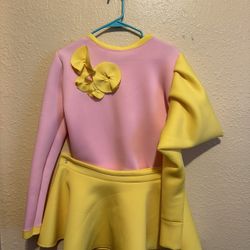 Drag Queen Bodysuit With Matching Skirt 