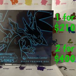 Pokemon Phantasmal Flames Pokemon Center Elite Trainer