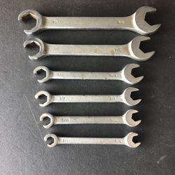 6pc Cornwell Flare Wrench Set