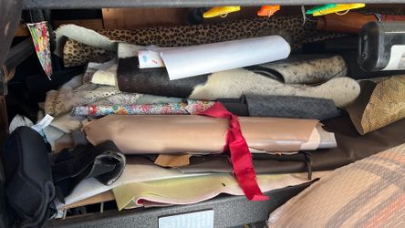 Leather scraps