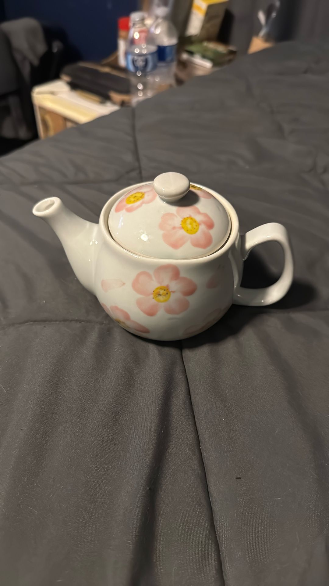 Ceramic Mini Cherry Blossom Tea Pot