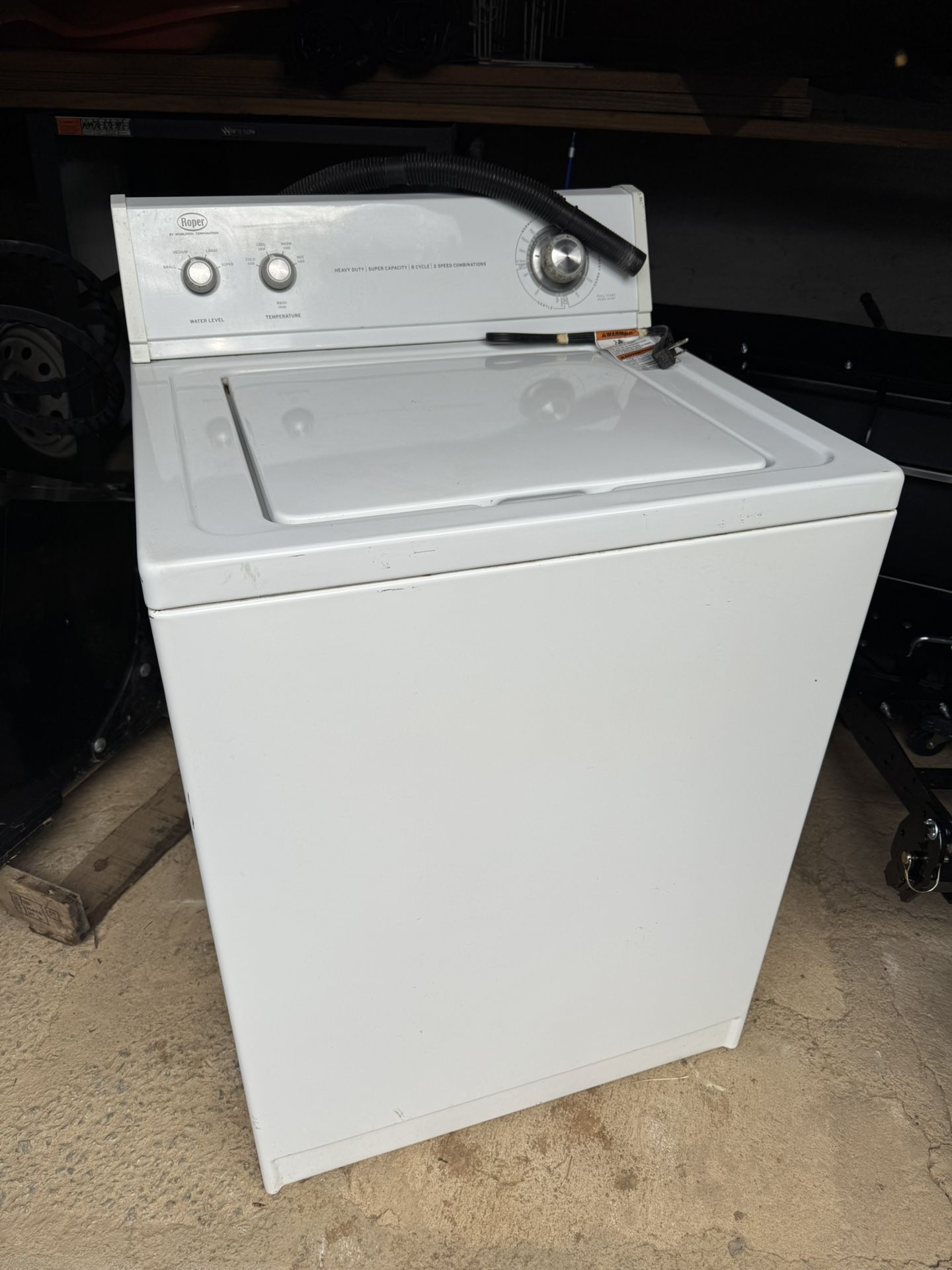 Roper Top Load Washing Machine