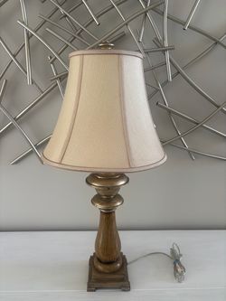 30” Golden Lamp.