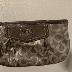 Grey Coach Wallet
