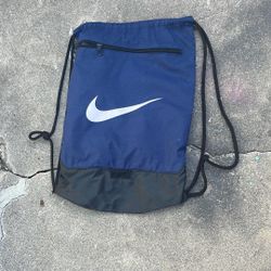Nike Back Pack  Cinch Sack With Front Pocket