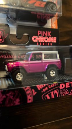 💕Pink Ford bronco M2 and off-road hot wheels bronco🏆