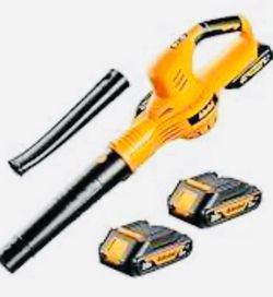 Leaf Blower Cordless 20v Powerful Electric Leaf Blower With 2 Battery