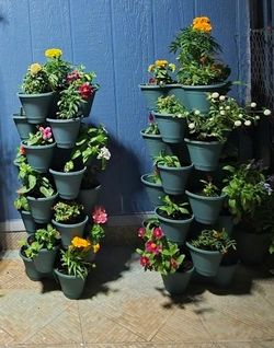 Stackable Planters (24)  SERIOUS INQUIRIES ONLY