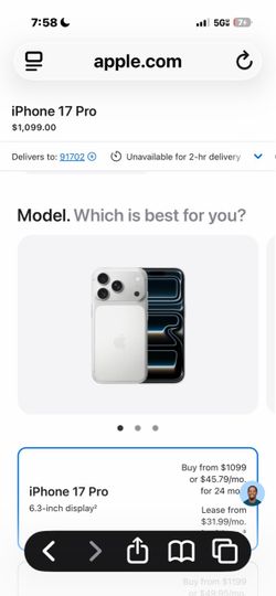iPhone 17 pro