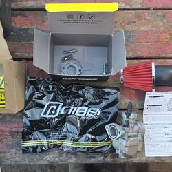 NIBBI Carburetor PE17mm and jet kit