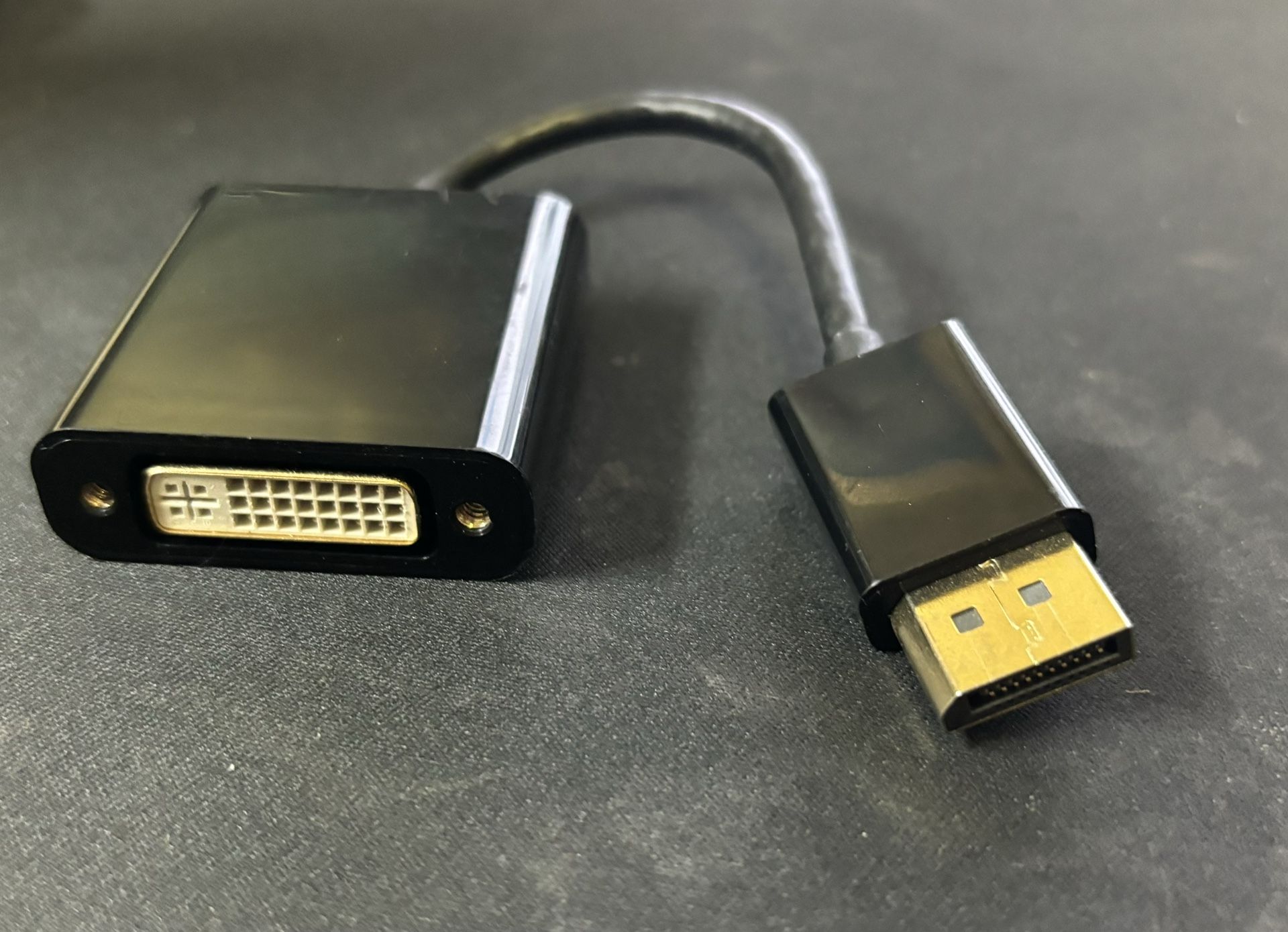 DisplayPort to DVI Adapter Male to Male