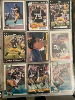 Steelers collectible trading cards