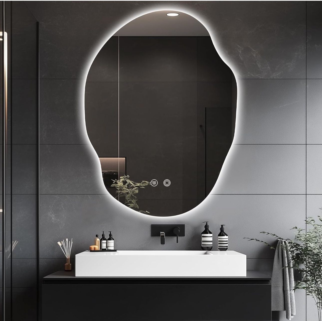 LED Bathroom Mirror with Lights,All Products : American Fashion Style Bags On Sale