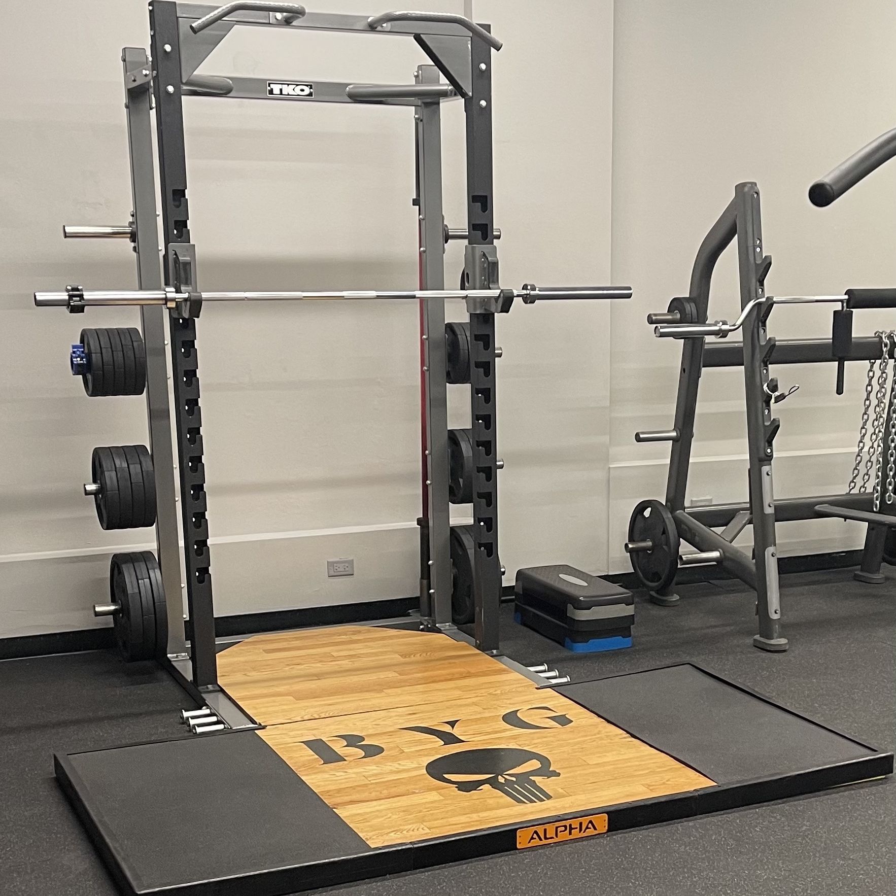 TKO Strength Commercial Rack W/ Customized Deadlift Platform 