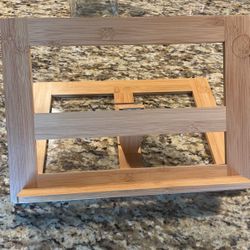 Natural Bamboo Book/Recipe  Stand 
