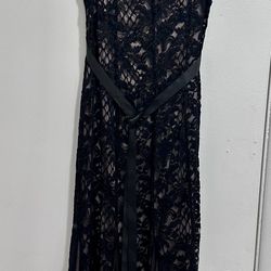 Black lace dress size XL