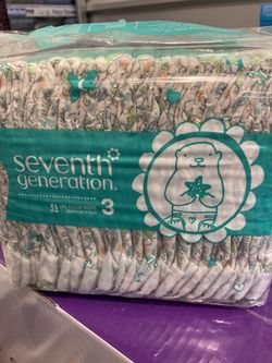 Seventh Generation Diapers - Size 3