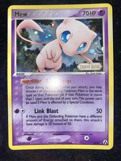 Mew Legend Maker Reverse Holo