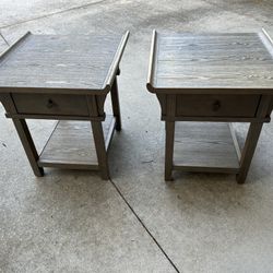 Two End Tables