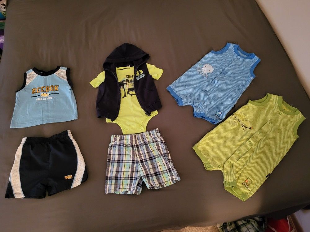 Baby Boy Summer Clothing 12 Months