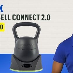 JAXJOX - Kettlebell Connect 2.0 Smart  Adjustable Kettlebell - Cool Gray New In Box 
No Deliveries 