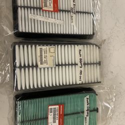 Honda/Acura OEM Air Filters and Cabin Filters