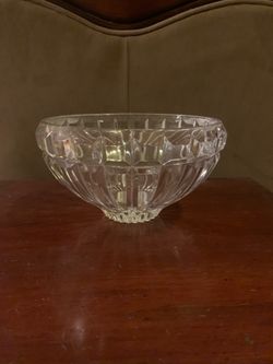 Modern Mikasa Crystal Bowl