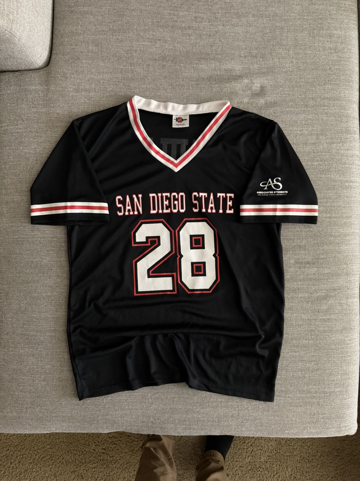 Vintage Y2K SDSU San Diego State University Marshall Faulk Jersey
