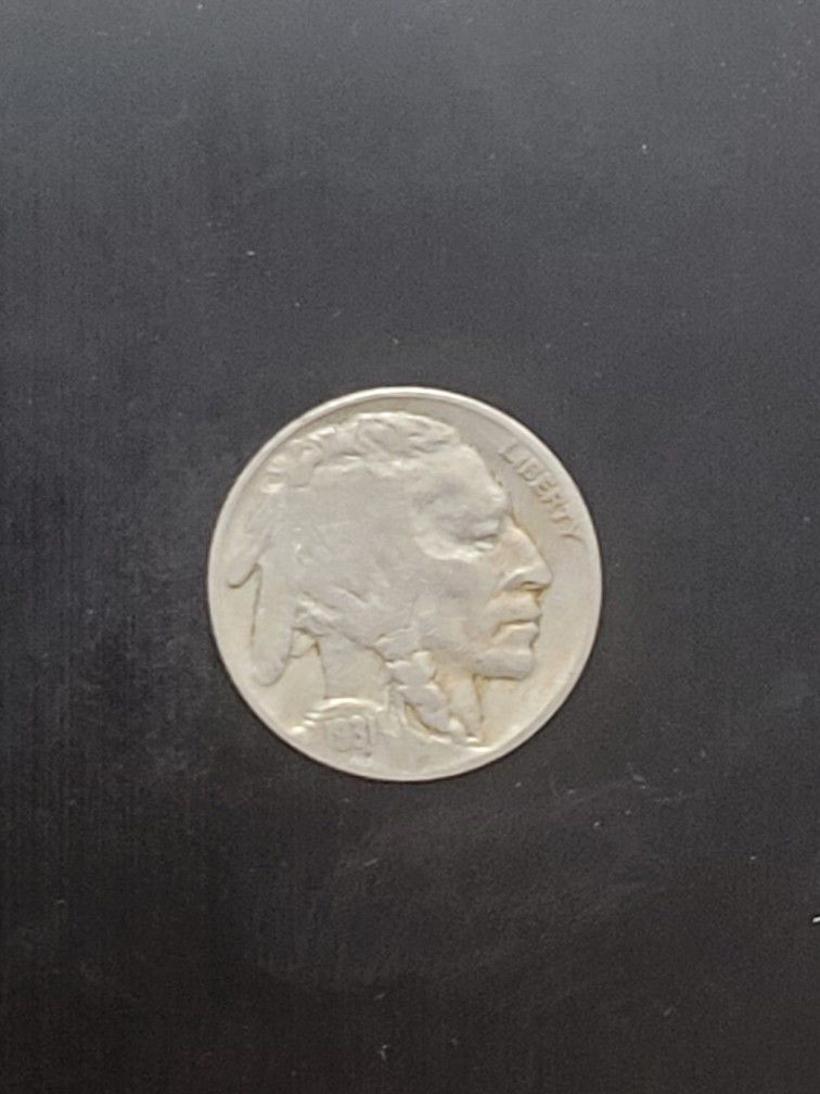 Rare 1931s Buffalo Nickel Coin