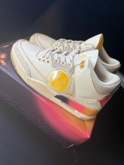 J Balvin Air Jordan 3 Sunset Medellin 1:1 Replica Size 9.5