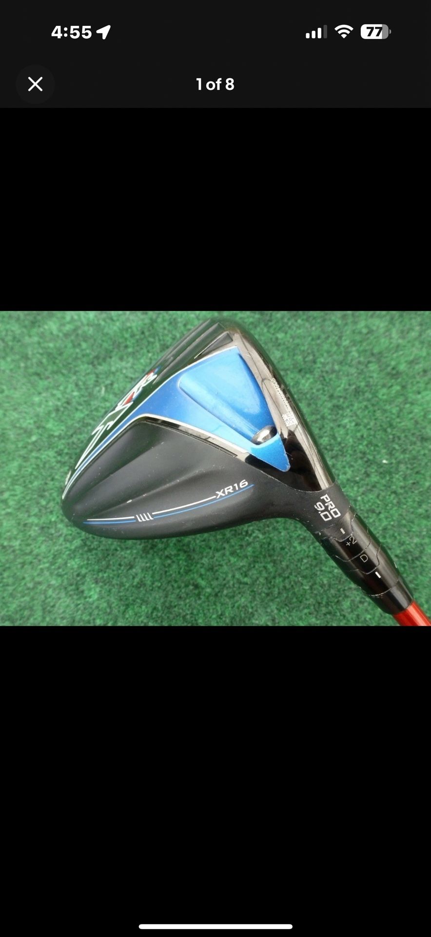 Callaway XR 16 PRO 9.0° Driver Reg Flex Fujikura Speeder 565 Evolution RH 46" ($125 FIRM!!)
