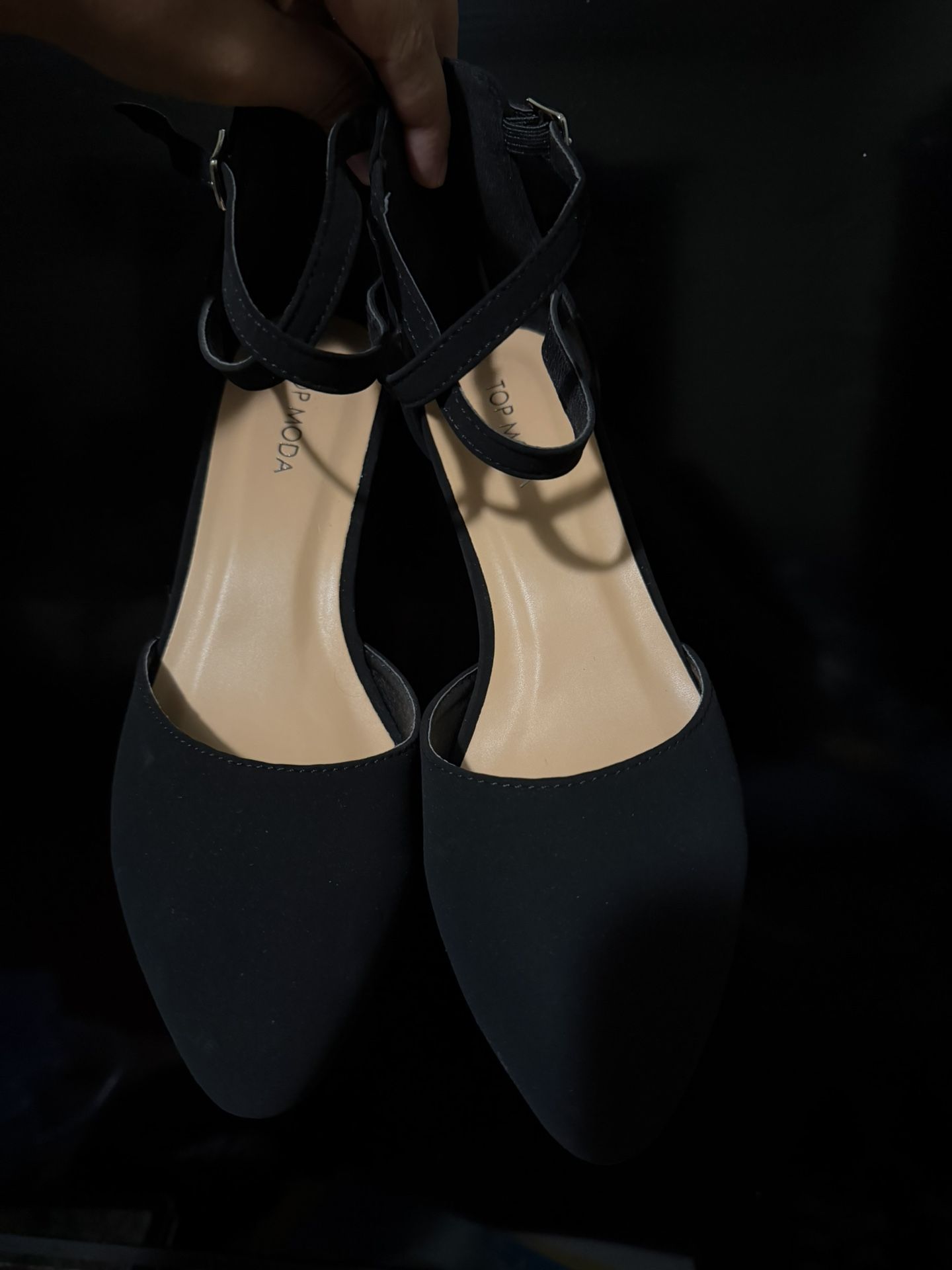 Low Heel Black