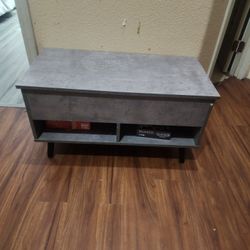 Grey Swivel Table
