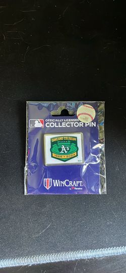 Athletics A's Oakland COLISEUM FAREWELL FINAL SEASON GAME PIN 1(contact info removed) RARE