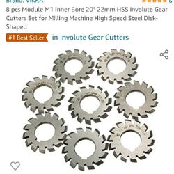 Cutter Set Disks For. Milling Machine