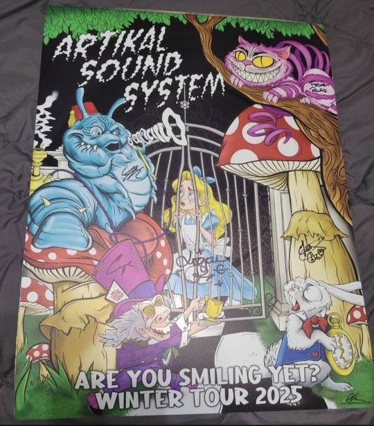 Artikal Sound System Winter Tour 2025 Poster BRAND NEW