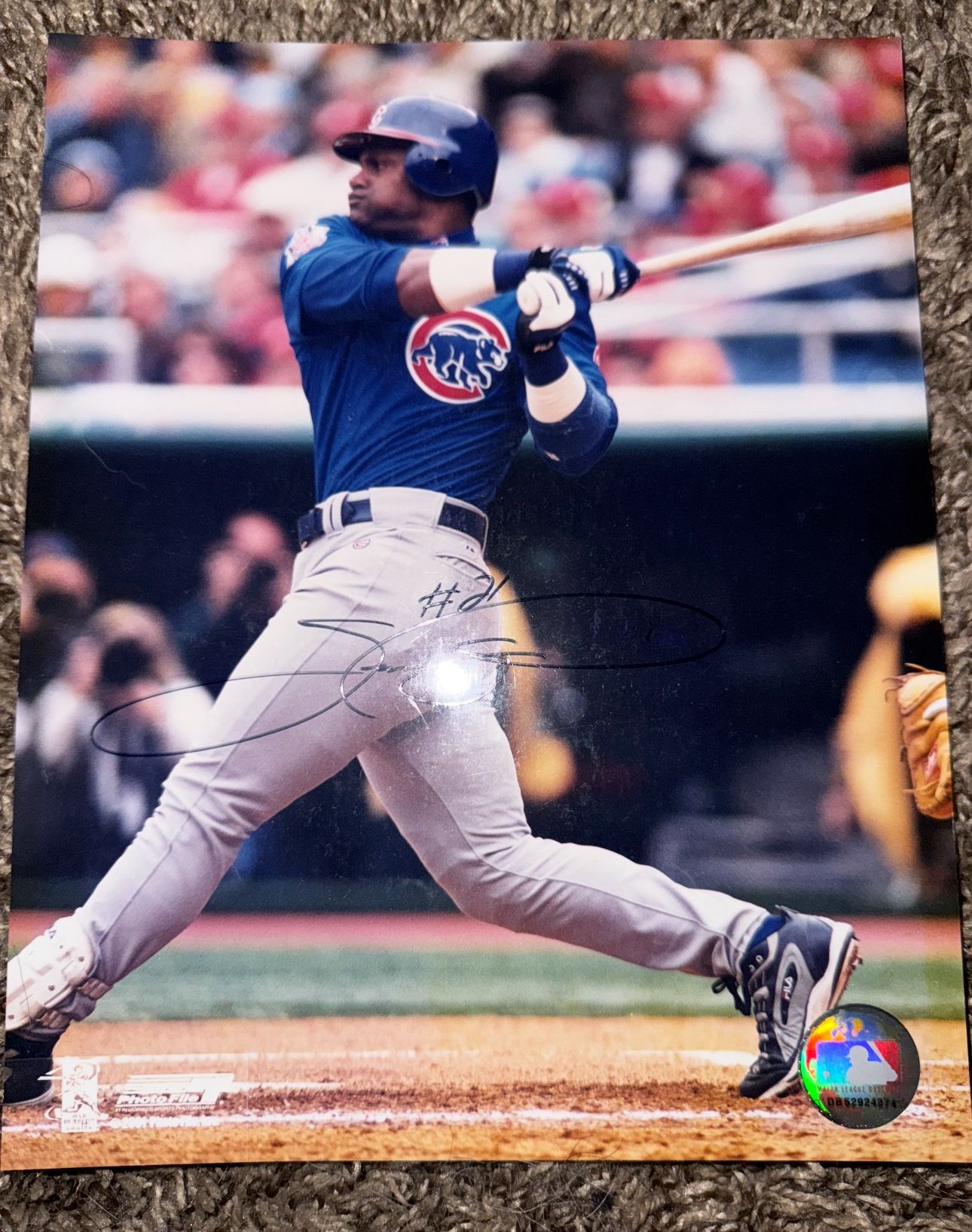 Sammy Sosa Signed 8x10