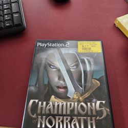 PS2 Game, Champions Of Norrath, Complete 
