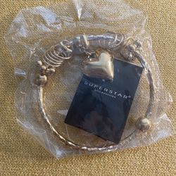 Dangling Heart Bracelet - NEW in Original Package