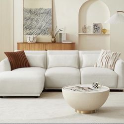 Modular L Shaped Couch With Removable Ottoman 