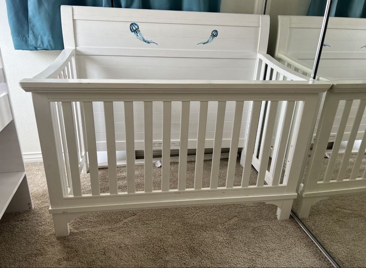 Taylor Convertible Crib Westwood Design Lullaby Earth Mattress