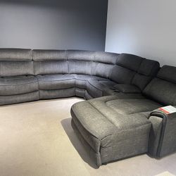 3 Recliners Sectional w/o The Chase