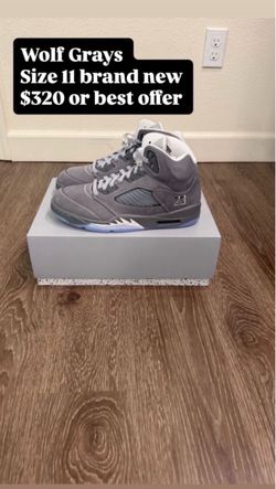 Air Jordan 5 Wolf Grey