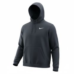 NIKE Therma Fit Hoodie Men’s XL Swoosh Sleeve Pocket Fleece Lined Casual Cozy