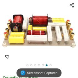 Ketsicart 3 Way Crossover, Professional 2300 KHz 3 Way Frequency Divider 800W High Power Treble Bass for *Stage *Speaker