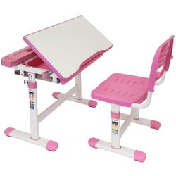 Children desk and Chair Set