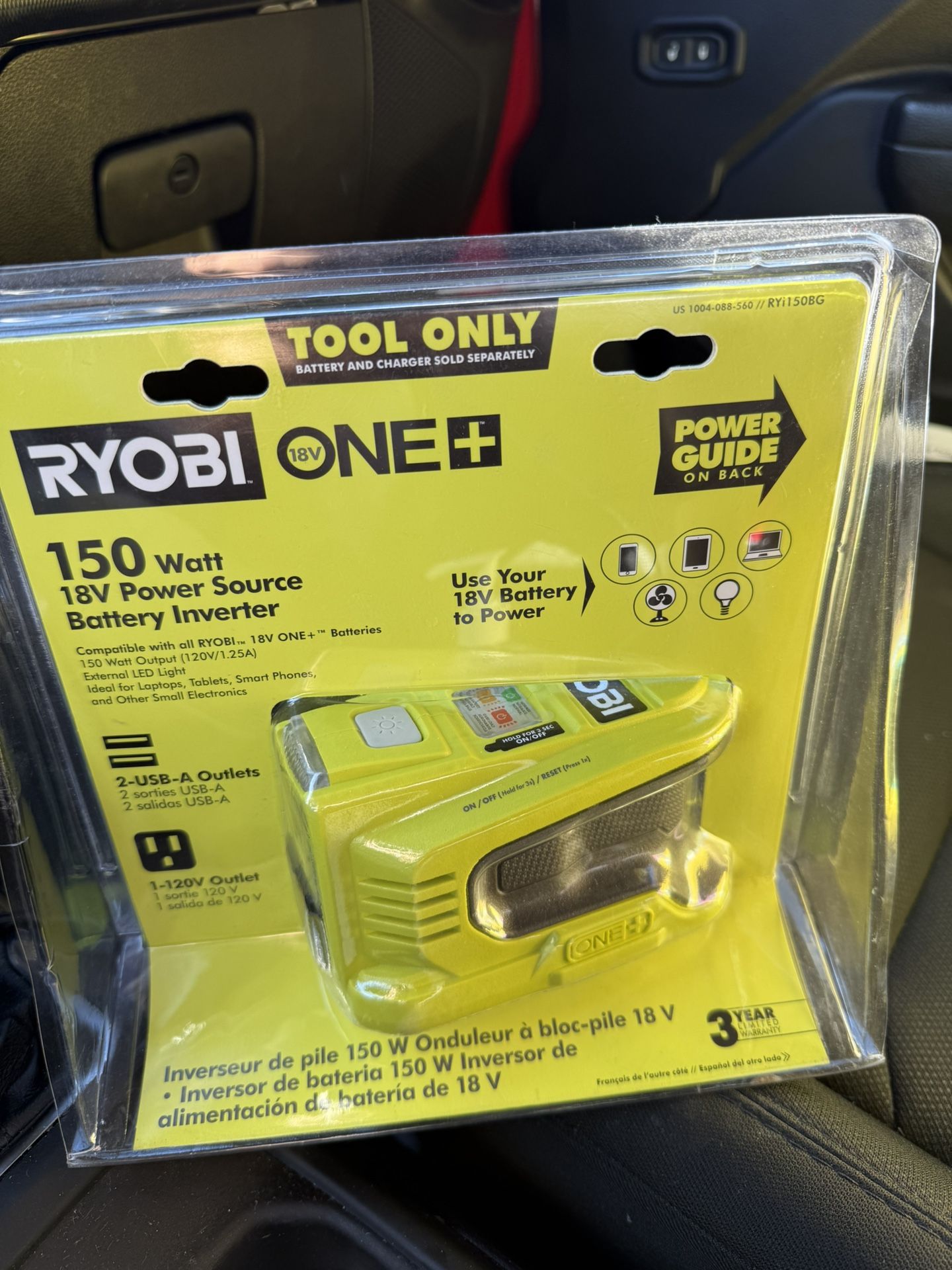 Ryobi 18v Inverter Brand New